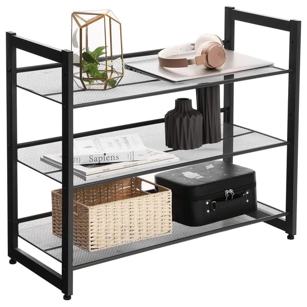 Leobert - Reol - Sort - 74X30,7X62,8 Cm