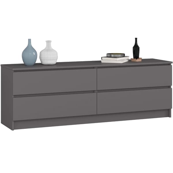 Akord Lipasto, 4 Laatikkoa, Grafiitinharmaa