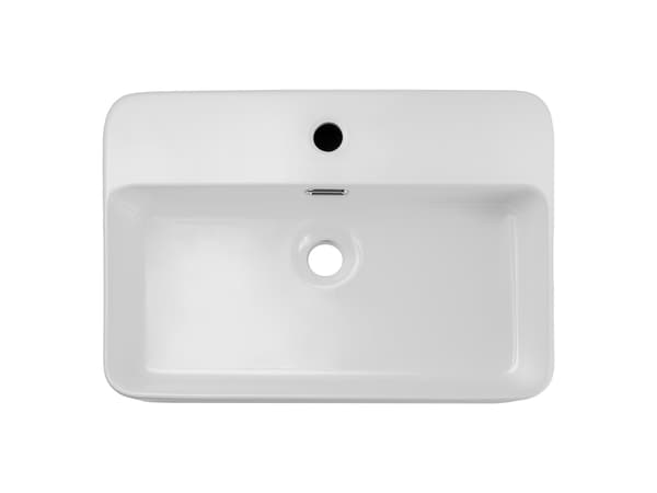 Ovanpåliggande Tvättställ 65 Cm - Vit