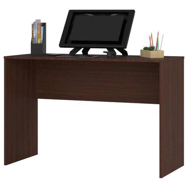 Akord B-17 computerskrivebord, hvid Akord B-17 computerskrivebord, wenge