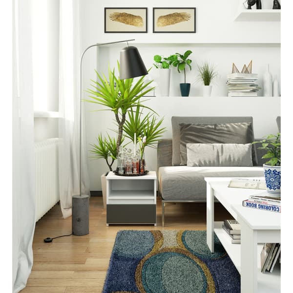 Akord CL1 kommode, craft-eg Akord CL1 kommode, hvid/grafitgrå