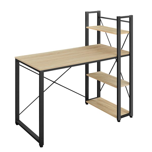 Datorbord I Sonoma Med 3 Hyllor Lwd048B11