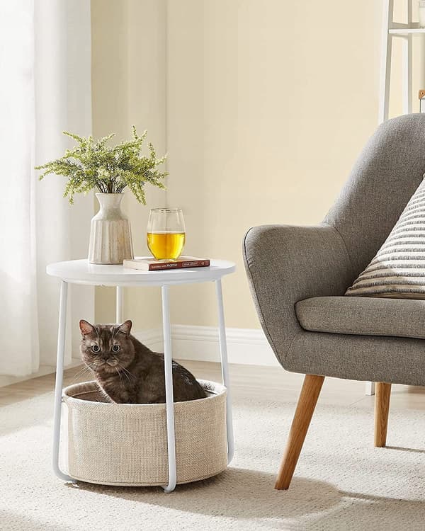 Leobert Rundt Sofabord 54X9X51