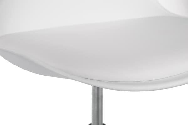 Akord kontorsstol FD005 med roterande sits vit