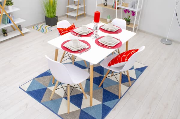 Adria Bord 120 X 80 Cm, Vit