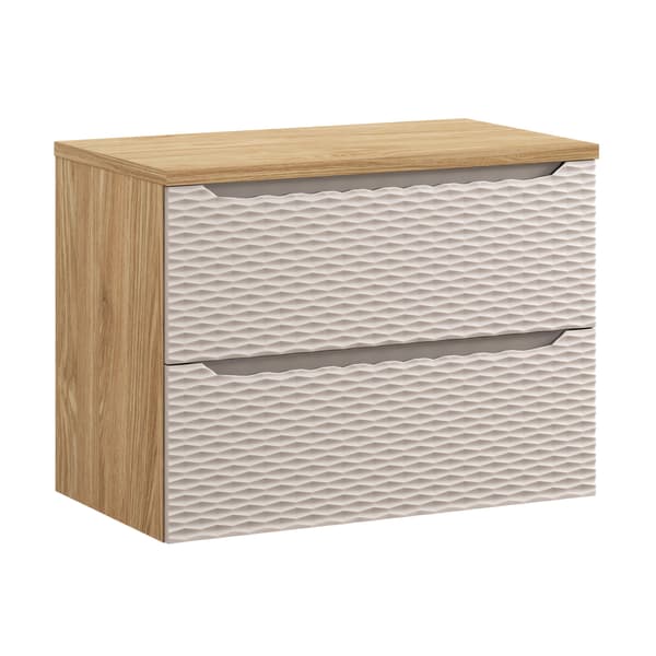 Badeværelsesmøbelsæt 80 Cm Med Bordplade