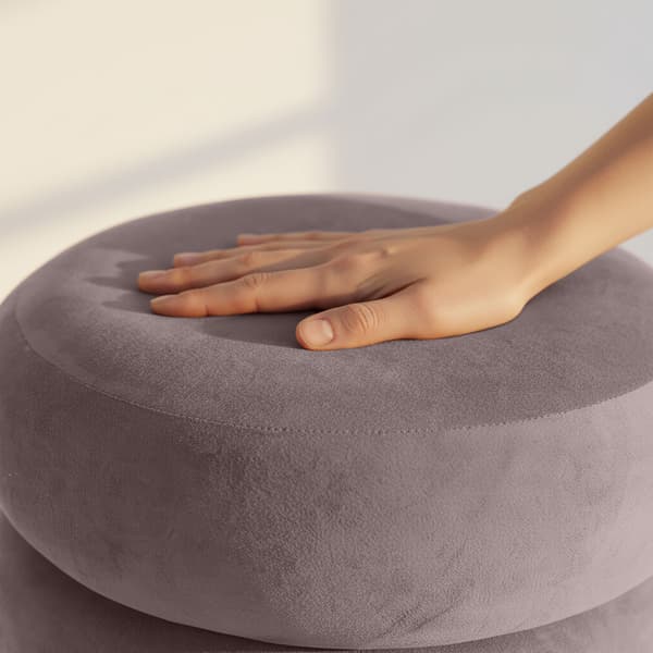 Akord Sittpuff Snuggo Dämpad Rosa