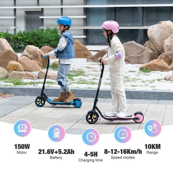 EVERCROSS TECH E6 Elscooter 150 W 21,6V/5,2Ah 60 kg max