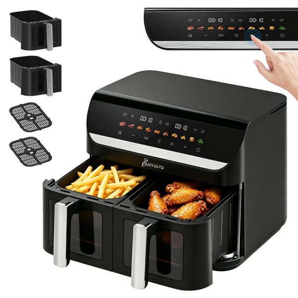 BUVARO DUAF-LR-002A Luftfriture Dobbelt zone 11L 2950W