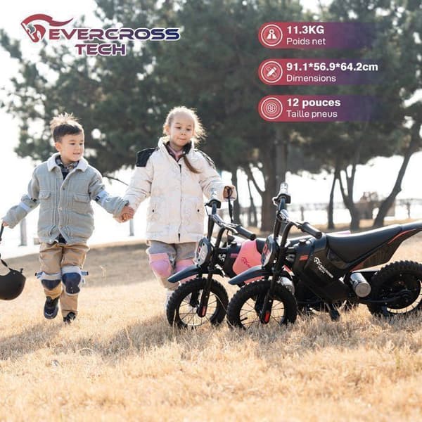 EVERCROSS TECH EV05M Elmotorcykel barn 150W 14,4V/5,2Ah IPX4