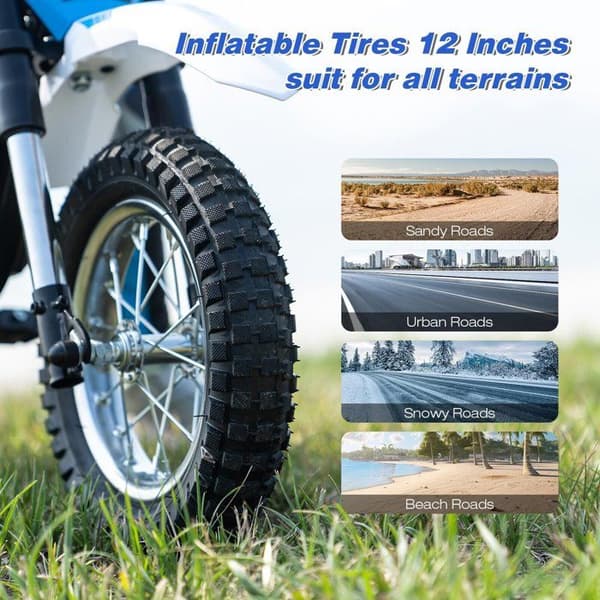 EVERCROSS TECH EV12MPRO elmoto för barn 300W 36V 5,2Ah