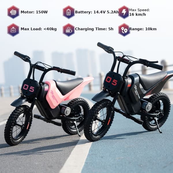 EVERCROSS TECH EV05M Elmotorcykel barn 150W 14.4V/5.2Ah 12”
