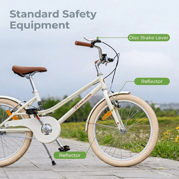 EVERCROSS TECH EM2 Børnebycykel 20" Stålramme V-bremser
