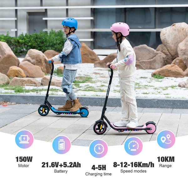 EVERCROSS TECH E6 Elscooter 150 W 21,6V/5,2Ah 60 kg max