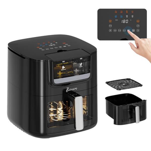BUVARO AF-ZE7238-ZA Luftfritös 7L 1800W 80–200°C