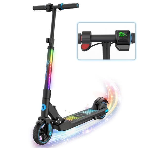 EVERCROSS TECH EV06C Elscooter 150W 25,2V 2,6Ah hopfällbar LED