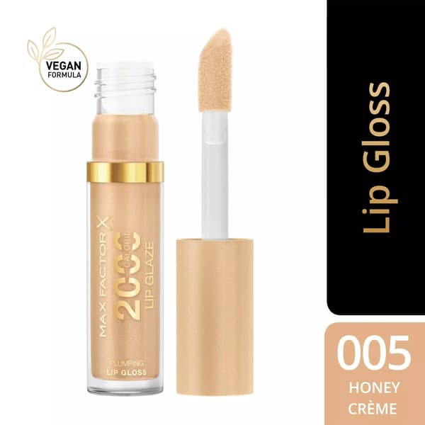 Max Factor 2000 Calorie Lip Glaze Lip Gloss 005 Honey Creme 4,4ml
