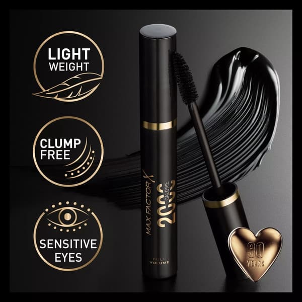 2-pakkaus Max Factor 2000 Calorie Mascara Black/Brown 9ml
