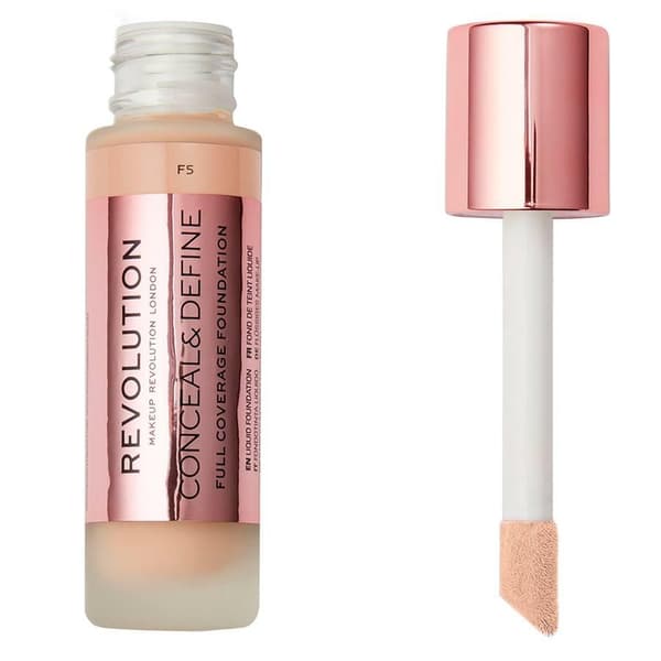 Makeup Revolution Conceal & Define Foundation F5
