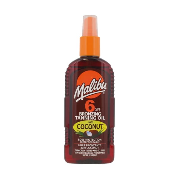 Malibu Bronzing Tan Oil Coco SPF6 200ml