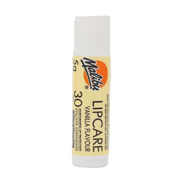 Malibu Leppepomade Vanilje SPF30 5g