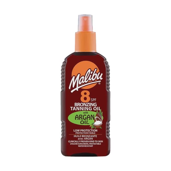 Malibu Bronzing Oil Argan SPF8 200ml