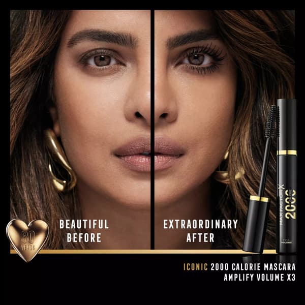 2-pakning Max Factor 2000 Calorie Mascara Svart/Brun 9ml