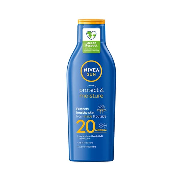 Nivea Sun Protect & Moisture Lotion SPF 20 200ml
