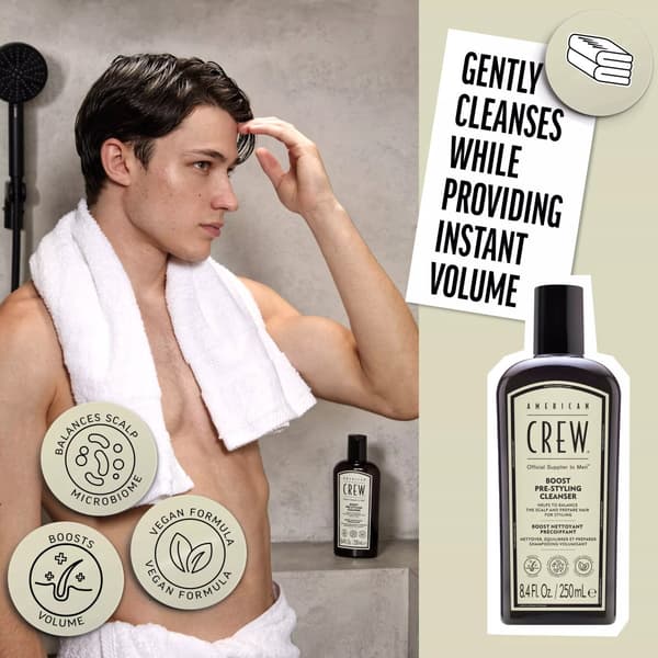 American Crew Boost Pre-styling Cleanser 250ml