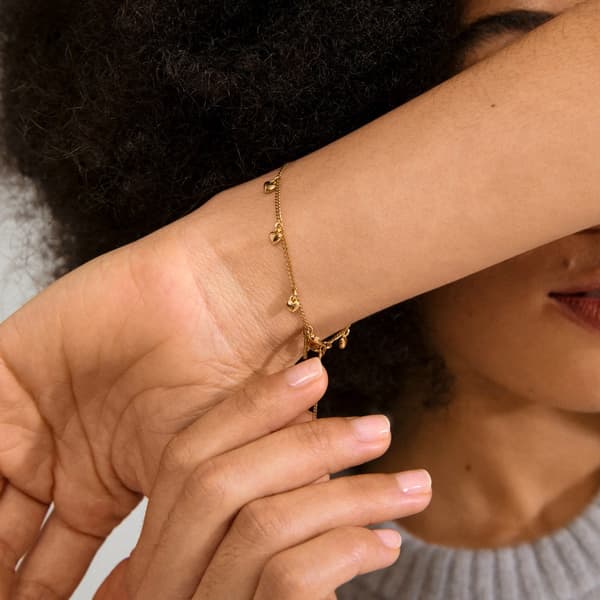 Pilgrim Alaia Armbånd Gullbelagt