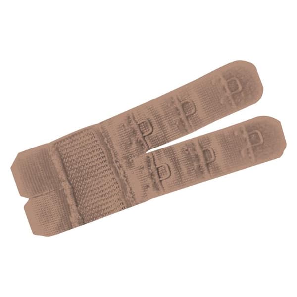 Bye Bra Flexible Bra Extenders 2-Hook Brown