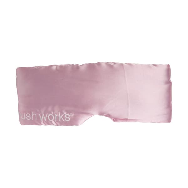 Brushworks Cushioned Satin Sleep Mask