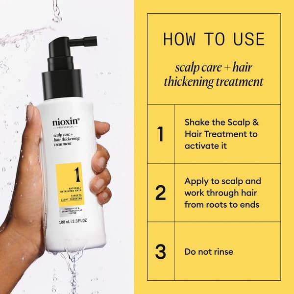 Nioxin System 1 Scalp Treatment 100ml