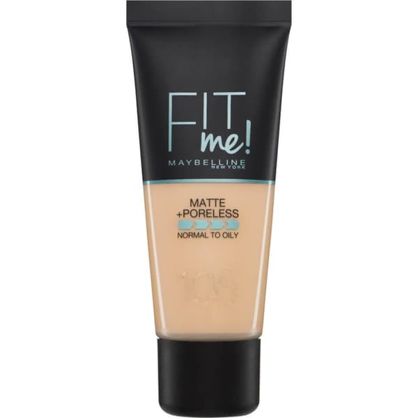Maybelline Fit Me Matte Poreless Foundation 120 Classic Ivory 30ml