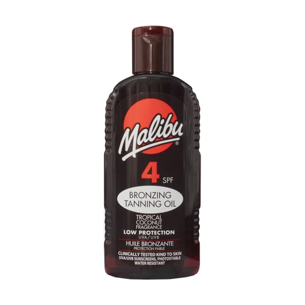 Malibu Bronzing Tan Oil SPF4 200ml