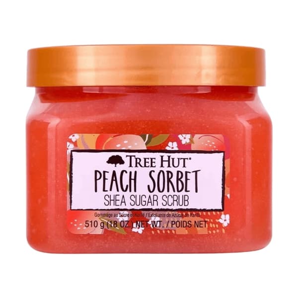 Tree Hut Shea Sugar Scrub Peach Sorbet 510g