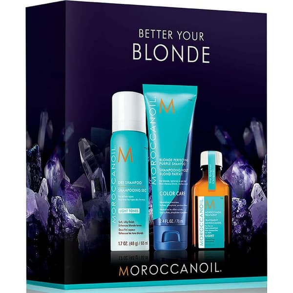 MoroccanOil Better Your Blonde Mini Kit