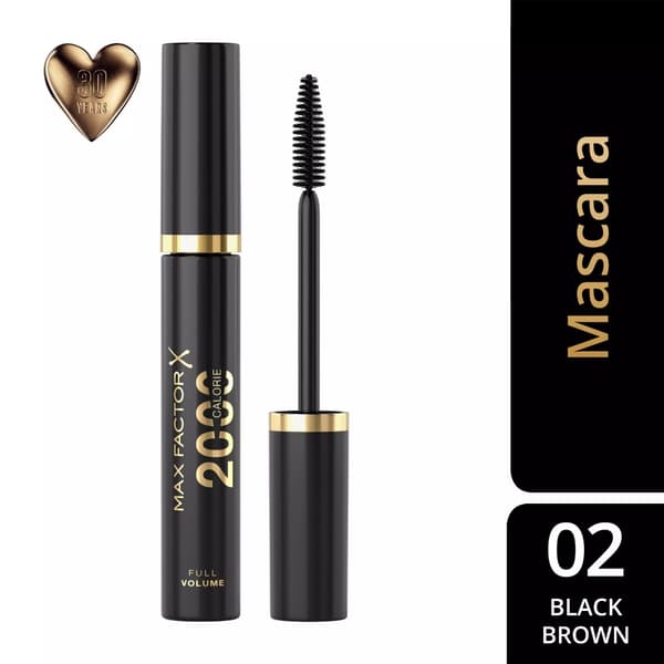3-pakkaus Max Factor 2000 Calorie Mascara Black/Brown 9ml