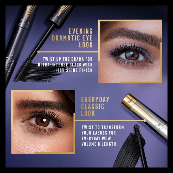 Max Factor Masterpiece 2-i-1 Lash Wow Mascara 03 Midnight Black 7ml