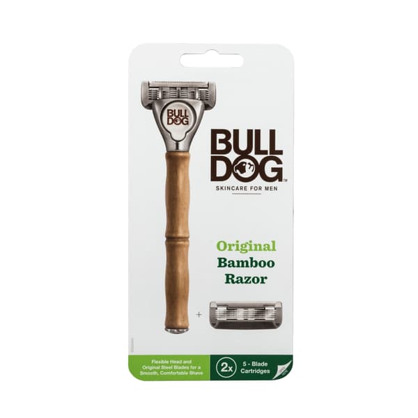 Bulldog Original Bamboo Razor 1+2-pak