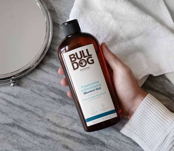 Bulldog Peppermint & Eucalyptus Shower Gel 500ml