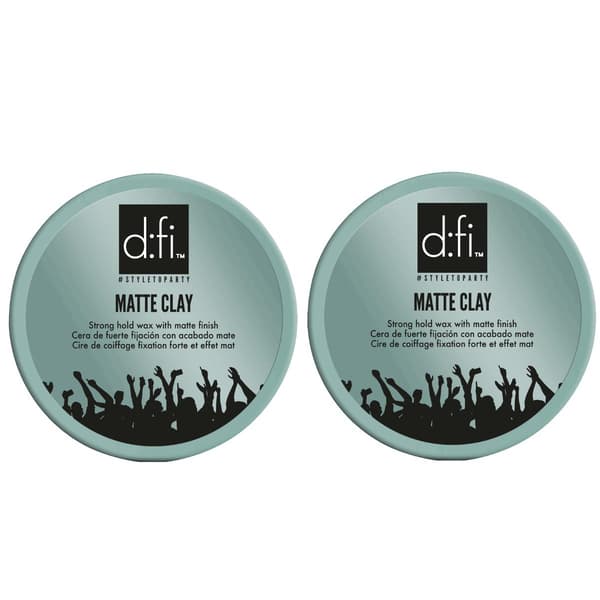 2-Pack d:fi Matte Clay 75g