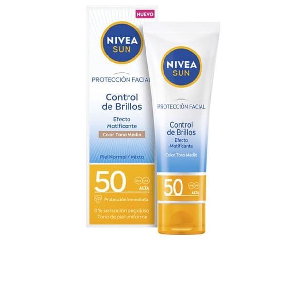 SUN CONTROL SHINE medium matifiant ansigt SPF50 40 ml