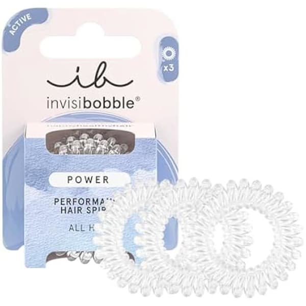 Hårresår - INVISIBOBBLE - Power x3 - Transparent - Extra stark - Spårlös