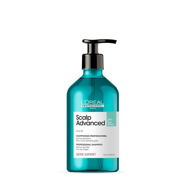 L'Oréal Scalp Advanced Anti-Greasy Dermo-Purifying Shampoo 500 ml