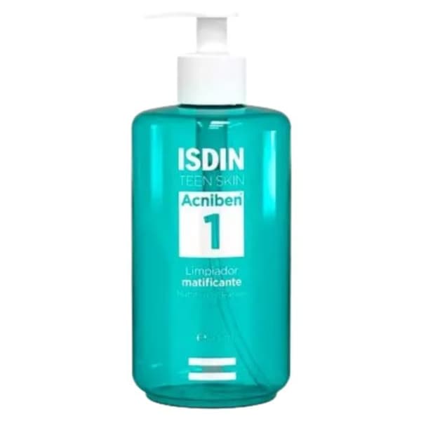Isdin Acniben Gel Rensende Matificerende 400 ml