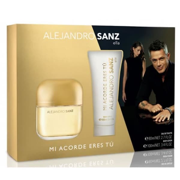 Alejandro Sanz Mi Acorde Eres Tu Eau De Toilette Spray 100ml Box 2 Tuotteet
