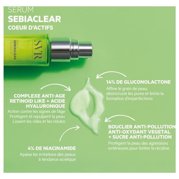 SVR Sebiaclear Global Corrector Serum 30ml