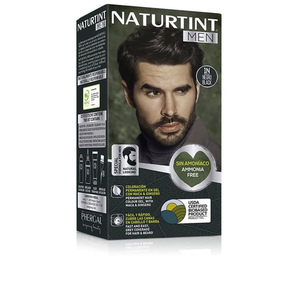 NATURTINT MEN ammoniakiton väri #1Nmusta 1 kpl