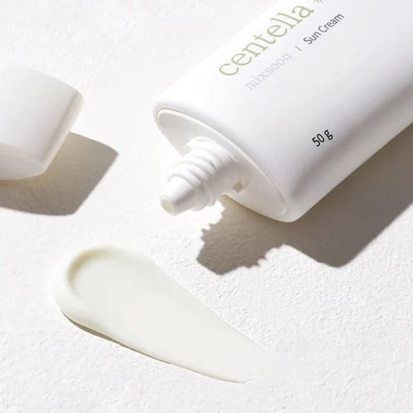 Solcreme - MIXSOON - Centella Solcreme - SPF 50+ PA++++ - 50g - UV-beskyttelse